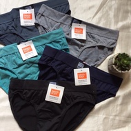MEN’S PLAIN BRIEF BENCH BRIEF 6PCS