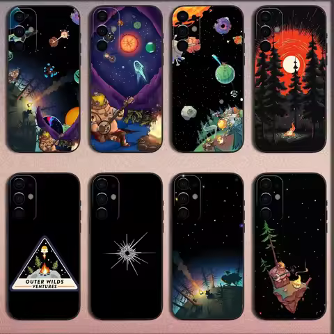 Cool O-Outer Wilds Phone Case For Samsung S25,S24,S21,S22,S23,S30,Ultra,S20,Plus,Fe,Lite,Note,10,9,5