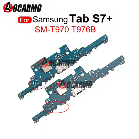 For Samsung Galaxy Tab S7+ S7 Plus T970 T976 SM- T976B 5G Charger Dock USB Charging Port Flex Cable 