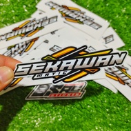 Viral automatic friend sticker sticker motor sticker helmet stiker motor stiker basikal