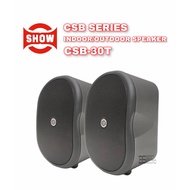 SHOW CSB-30T IN/OUTDoor Wall-Mount Speaker 1Pair ( Ready Stock )