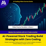 AI Trading Video Course - AI-Powered Stock Trading Build Strategies with Zero Coding | Learn Ai Trad