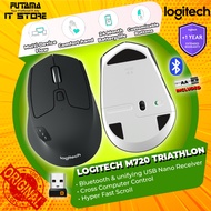 Logitech M720 Triathlon Multi-Device Wireless Mouse with Hyper-fast scrolling