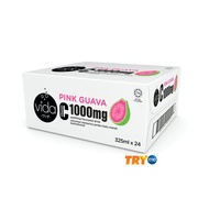 VIDA Vitamin C Sparkling 24x325ml - Pink Guava Flavour
