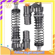 【W】2Pcs Aluminium Alloy 90Mm Absorber Shocks For 1/10 Scale Rc Rock Crawlers Axial Scx10 D90 Truck
