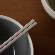 健康愉筷 台灣製 不鏽鋼筷一雙入 奶茶色 (短款20.5cm)