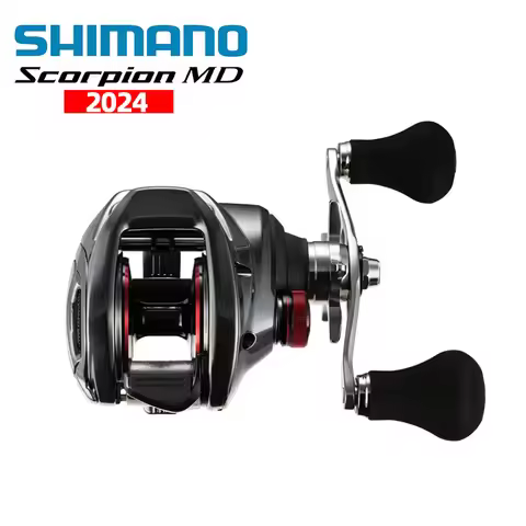 2024 SHINAMO SCORPION MD 300 Baitcasting Fishing Reel Gear Ratio 7.6:1 7+1BB Max Drag 8kg 300XG 301X