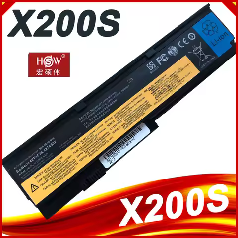 Laptop Battery For Lenovo ThinkPad X200 X200s X201 X201i X201s 42T4834 42T4835 43R9254 ASM 42T4537 F