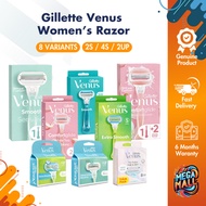 Gillette Venus Women’s Razor Smooth Sensitive & Comfortglide Blade Gentle Shaver For Sensitive Skin