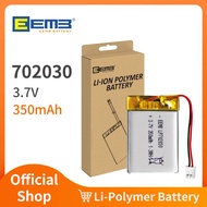EEMB 1~10pcs 702030 3.7V Lithium Polymer Battery 350mAh Rechargeable Lithium ion Polymer Battery L70