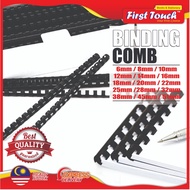 Binding Comb Plastic Ring Comb Binding Rings Comb Binding Black - 50Pcs/Box 100Pcs/Box