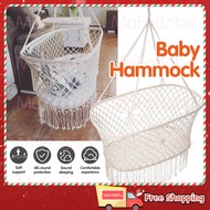 Mafababe Buaian Baby Cot Hammock Folding Rocking Chair Baby Indoor Rocking Crib Baby Cradle Katil Baby Katil Budak 婴儿床