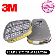 3M 6003 Organic Vapor/ Acid Gas Cartridge (Pack of 2) Mask Filter