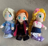 Elsa ，Anna ，長髮公主 nuiMOs 毛公仔