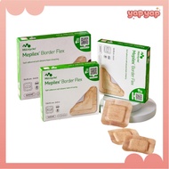 Mepilex Border Flex Silicone Foam Dressing 7.5x7.5 10x10 15x15 Wound Care Absorbent Adhesive Pad