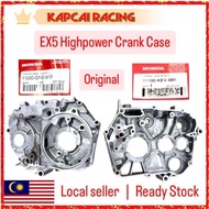 ORIGINAL HONDA EX5 HI POWER HP OLD MODEL LAMA HIGH POWER CRANK CASE CRANKCASE ENGINE ENJIN KIRI & KA