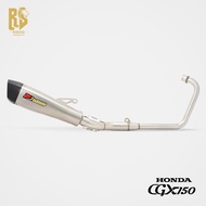 RS Original Honda CGX150 Exhaust Pipe Full Section forsound Muffler brocks Classic Modified Retro