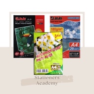 Photo Paper 180gsm and 200gsm