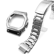 316L Stainless Steel Watch Band Case/Bezel for Casio G SHOCK GWM-B5000 Metal Strap Case Men Watch Accessories with Tools