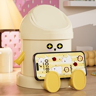 Mini Cute Lid Trash Bin Desk Office | Tong Sampah Mini Comel Bertutup Meja Pejabat