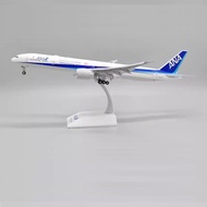 Jcwings 1: 200 Alloy Airplane Model All Nippon Airways ANA 777-300ER JA777A Lapel