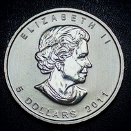 🇨🇦加拿大 2011年楓葉1盎司銀幣