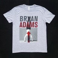 Bryan Adams Men's and Women's Band T-Shirt - Head Stand Get Up Original Officialad