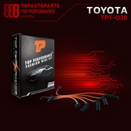 สายหัวเทียน TOYOTA COROLLA EE90 โดเรม่อน 2E / 4E ตรงรุ่น 100% - TPT-038 - TOP PERFORMANCE JAPAN สายค