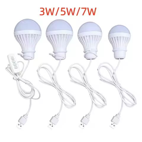 5v Light Usb Low Voltage Led Bulb Lamp Camping 5wLED The Bulb Carry USB Powered Can Bu USB Bulb
