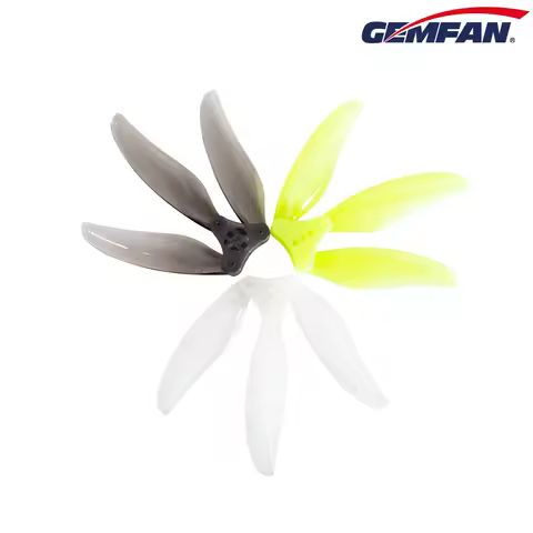 Gemfan F4019 Floppy Proppy 4019 4X1.9X3 3-Blade PC Folding Propeller for RC FPV Racing 4inch LR4 Mic