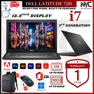 Dell Latitude 7320 i5 11th Gen 16GB 512GB Touch 2-in-1 & 7270 i7 6th Gen 8GB 256GB Business Laptop