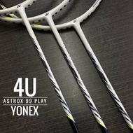 🌟 YONEX 🌟 【ASTROX 99 PLAY WHITE TIGER】 100% Original Badminton Racket / Raket Badminton Raket set (O