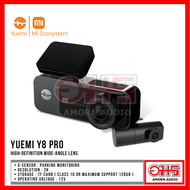 Yuemi | Mi Ecosystem Yuemi Y8 PRO Dash Cam Car Camera กล้องติดรถยนต์ กล้องหน้ารถ กล้องติดหน้ารถ กล้องติดรถ ความละเอียด 2K+1080P AMORN AUDIO