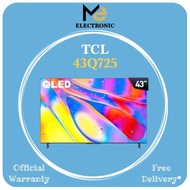 New Qled Tv 43 Inch Promo Tv Qled 43 4K Tv Tcl Android 11 Tcl 43Q725 Qled