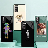 HP Dobby is free 02 Tempered Glass Phone Case For Samsung Galaxy S24 Ultra S23 Fe S22 Plus S21 S20 S
