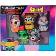 Five Nights at Freddy's Security Breach SquishMe Series 1 Collectors Box 5-Pack: Stress Relief Toy, 