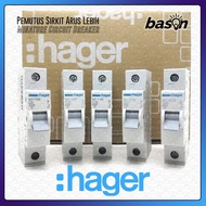 HAGER MCB 1Phase 40A 50A 63A - circuit breaker circuit breaker/ C40 C50 C63 1P 40 50 63