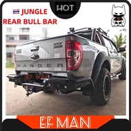 🇹🇭 JUNGLE REAR BULL BAR WITH HOOK HEAVY DUTY  SPORT BAR HILUX VIGO REVO ROGUE RANGER T6 T7 T8 DMAX T