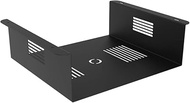 Oeveo Under Mount 242-12W x 4H x 11D | Under Desk Computer Mount for Small Form Factor SFF Computers