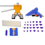 Set, 20W Glue Gun Pull 24 Gold Repair Pliers Car Combination Tool+Depression Gasket Purple Absorptio