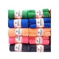 Tuala Hilton premium Microfiber 140CM x 70CM Saiz Dewasa Bercorak Dan Plain