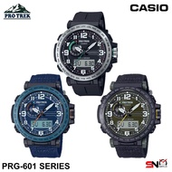 Casio Protrek PRG-601 PRG-601YB Triple Sensor Tough Solar Analog Digital Resin Band Men Sports Watch