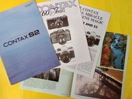 92年Contax S2 60週年紀念相機 Carl Zeiss T 鏡頭 Catalogue 主目錄+  極珍貴Contax 60 週年相機發展歷史特刊 + Contax 用家名家 Kaoru Mi