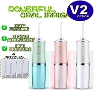 Portable Water Flosser Multifunctional Oral Irrigator Dental Floss Teeth Water Jet Nozzle Powerful F