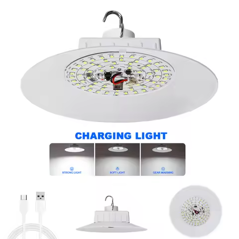 LED Light Bulb High Rechargeable Brightness USB 5V Light Bulb 39 / 63 LEDs For Home Derection Ceilin