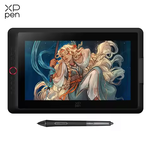 XPPen Artist 15.6 Pro V2 Drawing Tablet 16K Pressure Levels Graphic Monitor Digital Animation Drawin