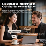 AI Waterproof Earphones Real-Time Simultaneous Sound Translation Earphones Bone Conduction Ear-Hangi