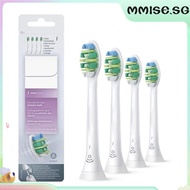 [mmise.sg] 4 Pack Replacement Electric Toothbrush Heads for Philips Sonicare I InterCare