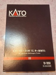 【睇描述】Kato 10-1958 C11 171 SL冬の湿原号(價錢可少議)(平放)
