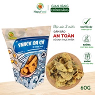 Fish Skin Snack With Salted Egg Flavor HAPUFOOD 60g - Delicious